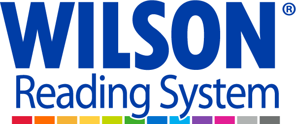 Wilson Reading System logo with colorful squares below