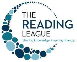 The Reading League logo with the tagline "Sharing knowledge, inspiring change.