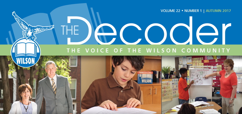 Fall 2017 Decoder cover: Wilson Community, students, and educators.